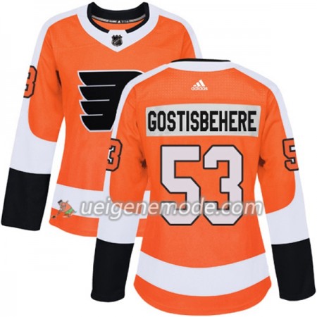 Dame Eishockey Philadelphia Flyers Trikot Shayne Gostisbehere 53 Adidas 2017-2018 Orange Authentic